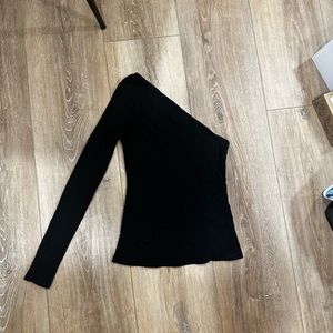 Reformation one shoulder sweater